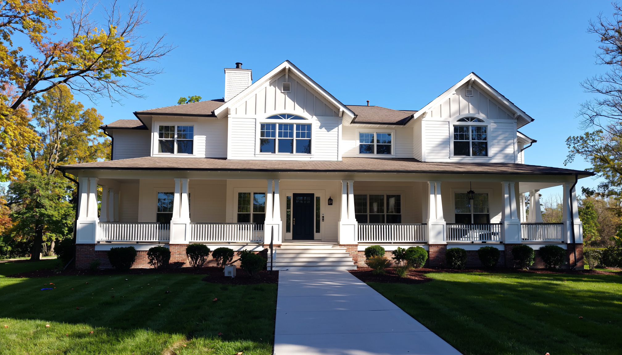 Sioux Falls, SD home seamless rain gutters